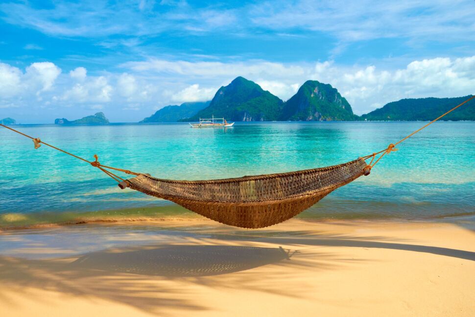 hammock-on-beach