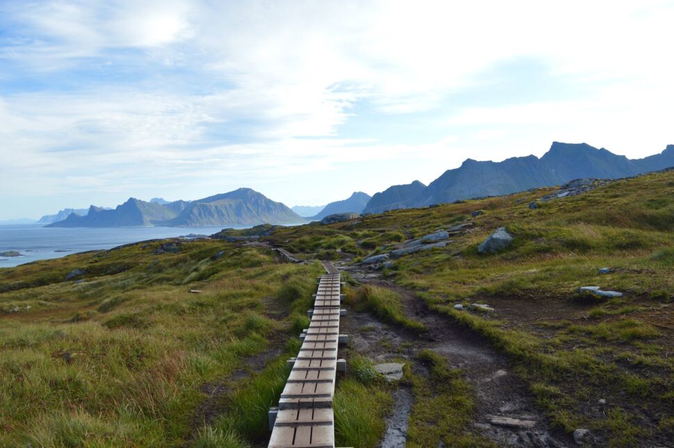 wooden-path-in-norwegian-landscape wooden-path-in-norwegian-landscape